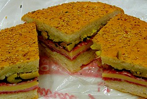 When God wants a sandwich, he goes to Central Grocery in New Orleans for a muffuletta