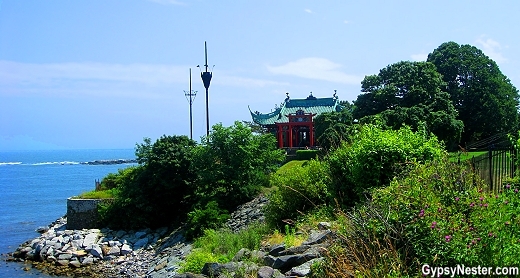 Alva Vanderbilt's Chinese Tea House in Newport, Rhode Island