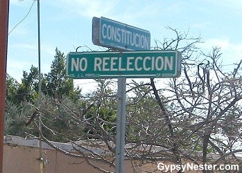 No Reeleccion Street, Rocky Point, Mexico
