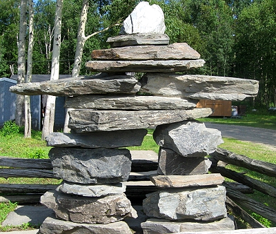 Inunnguaq, a type of Inukshuk