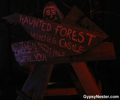 The Haunted Forest at The Oz Museum in Wamego, Kansas