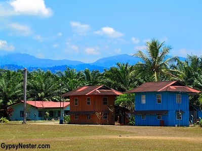 Housing at the Palma Tica Plantation near Quepos, Costa Rica
