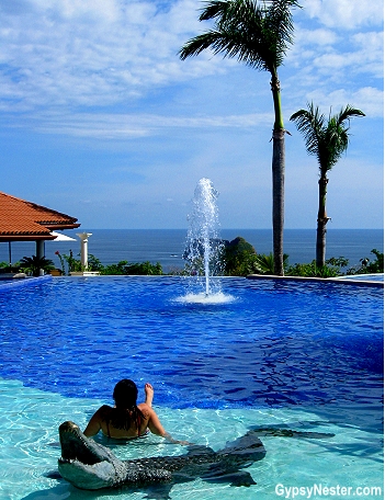 The main pool at Parador Resort and Spa in Costa Rica