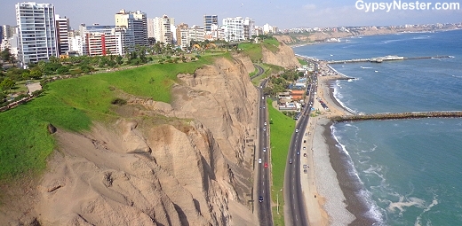 Paragliding in Lima Peru