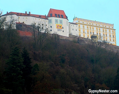 The castle in Passau, Germany