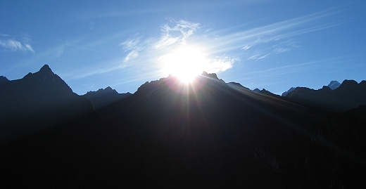 Sunrise at Machu Picchu