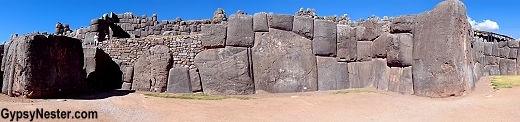 The Sacsayhuaman ruins in Cusco, Peru