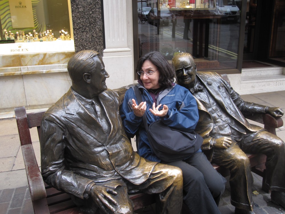 Talkin' to FDR and Churchill from Suzanne of Boomeresque