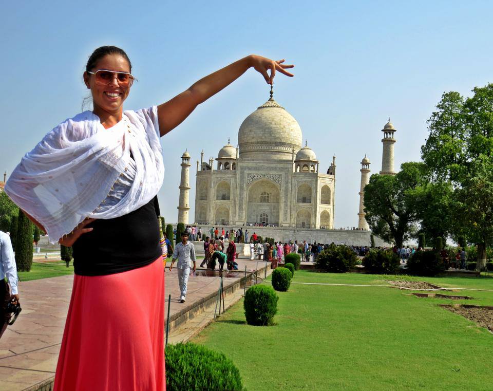 Taj Mahal silliness by Fluent in Frolicking