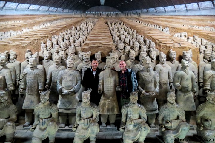 Terracotta Warriors at Xian from Craig of Flashpacking Around the World