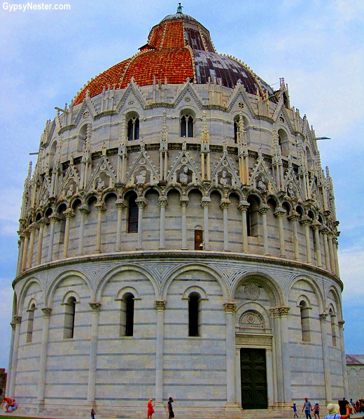 The Pisa Baptistry in Pisa, Italy