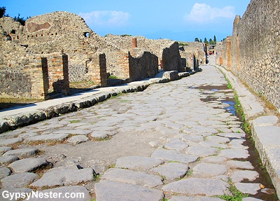 A Pompeii road