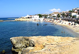Balai Beach in Porto Torres, Sardinia