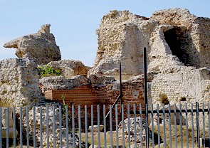 Roman Ruins in Porto Torres, Sardinia