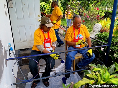 This couple spent their 60th wedding anniversary helping those in need with Rebuilding Together