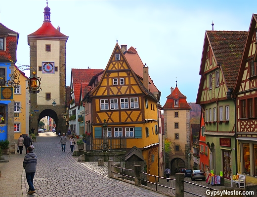 Rothenberg, Germany. Germany's best preserved Medieval town. GypsyNester.com