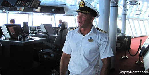 Captain Dino Sagani of The Royal Princess