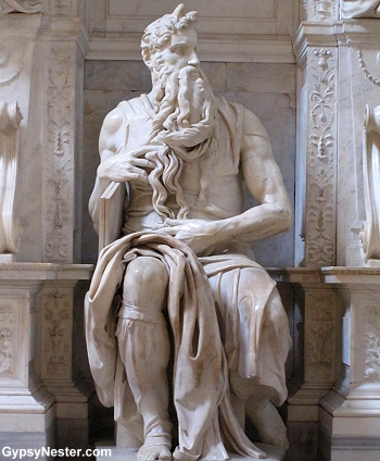 Moses in St. Peter in Chains