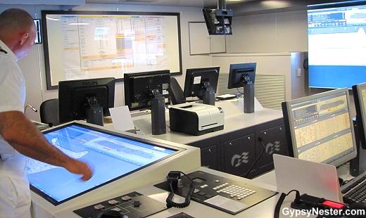 The Safety Center aboard the Royal Princess