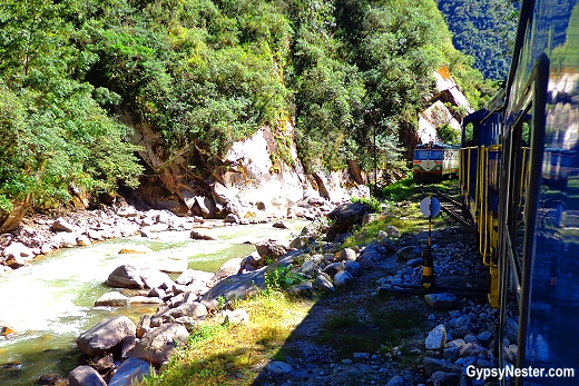 The train to Machu Picchu