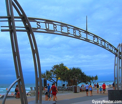 Surfers Paradise in Gold Coast, Queensland, Australia