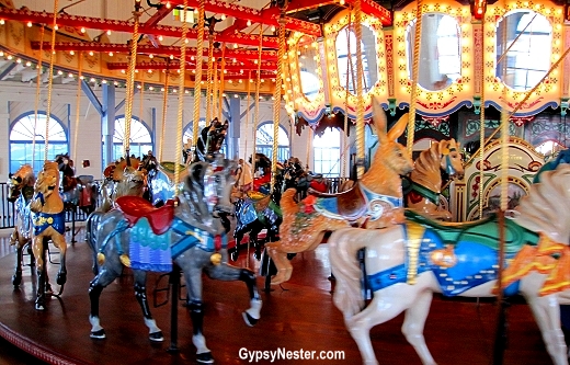 The Carousel at the Santa Monica Pier