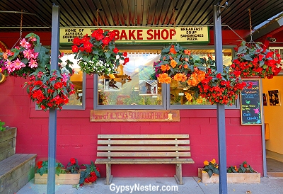 The Bake Shop in Girdwood, Alaska. Great sourdough bread!