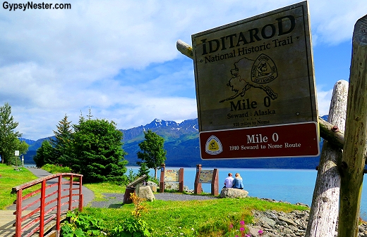 The Iditarod begins in Seward, Alaska