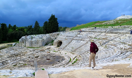 The Greek Theatre of Syracuse, Sicily, Italy