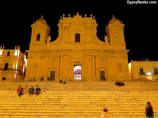 Noto in Sicily, Italy is a UNESCO World Heritage Site