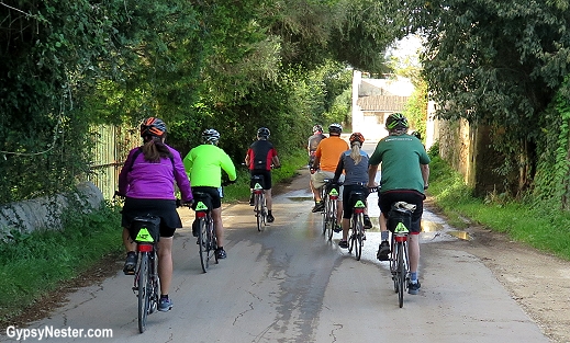 Biking in Sicily, Italy