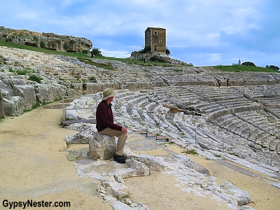 The Greek Theatre of Syracuse, Sicily, Italy
