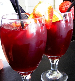 Hibiscus Flower Sangria