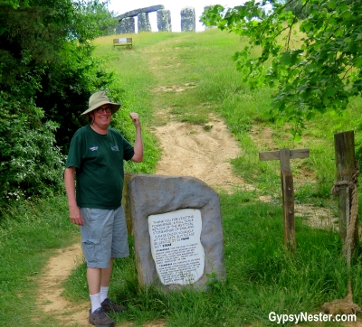 Stonehenge in Natural Bridge, Virginia