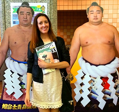 Hangin' with Sumo wrestlers in Tokyo, Japan! GypsyNester.com