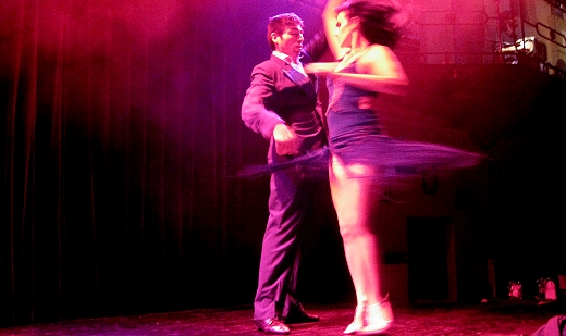 The spectacular tango show at Complejo Tango, Buenos Aires