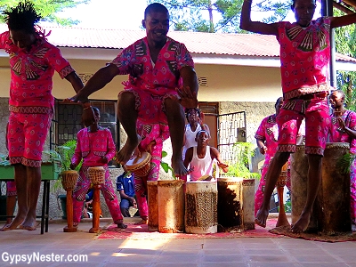The Kilimanjaro Wizards Arts Group in Moshi, Tanzania, Africa. With Discover Corps