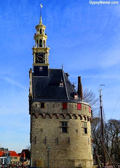 The tower of Hoorn, Holland, The Netherlands