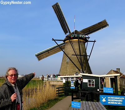 Windmill museum in Kinderdijk, Holland, The Netherlands - GypsyNester.com