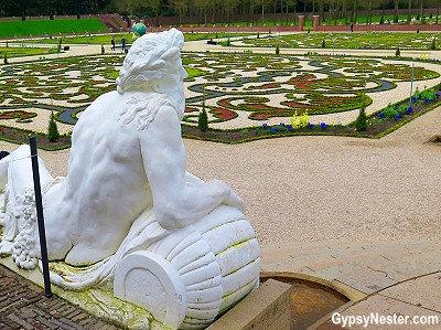 The gardens of Paleis Het Loo in Holland, The Netherlands