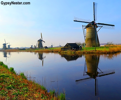 Windmills in Kinderdijk, Holland, The Netherlands - GypsyNester.com
