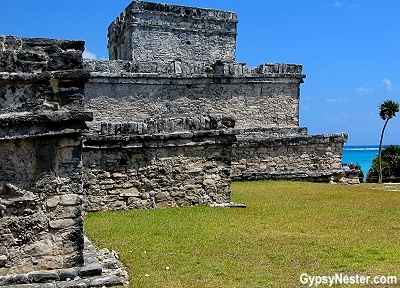 The ruins at Tulum, Mexico