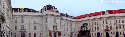 The city of Vienna is completely dominated by the heritage of The Hapsburgs.