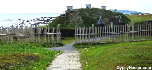 The L'Anse aux Meadows National Historic Site, Newfoundland