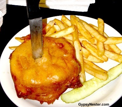 Deep Fried Cheeseburger