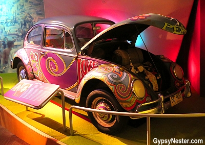 Volkswagon beetle at the Woodstock museum