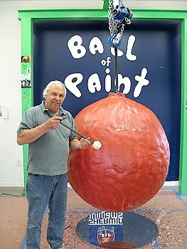 World's Largest Ball of Paint