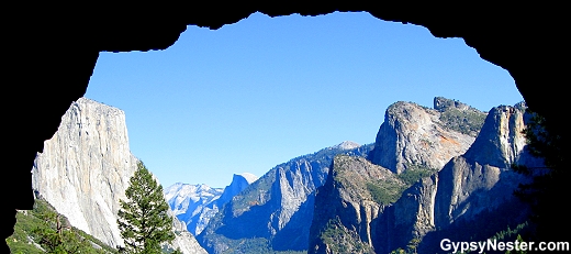 Tunnel into Yosemite National Park