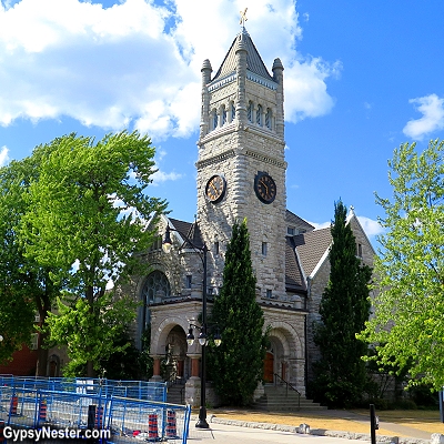 Sir John A's church in Kingston, Ontario, Canada