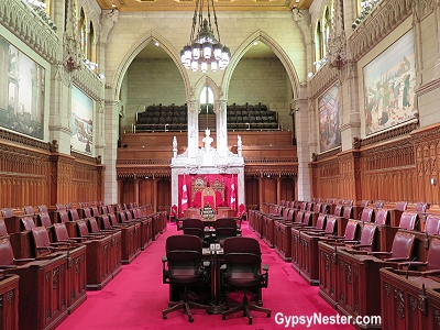 Inside Ottawa's Parliament House